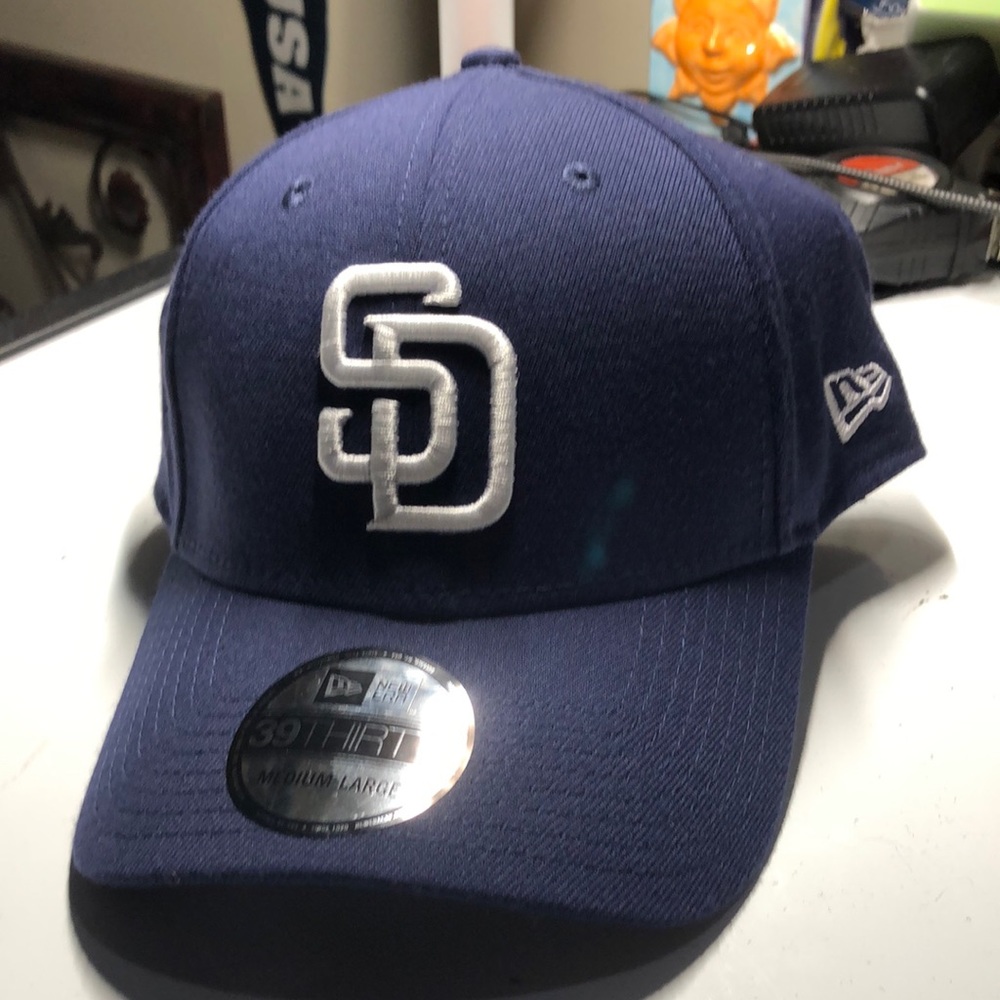 San Diego Padres MLB Team Classic HOF Hat Cap Glue Spot Men's M/L